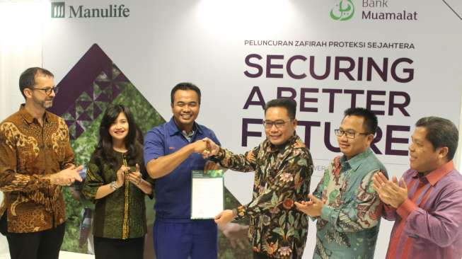 Manulife dan Bank Muamalat Luncurkan Zafirah Proteksi Sejahtera