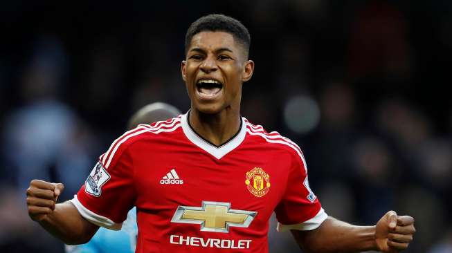 Gol Rashford Pastikan MU Bungkam City