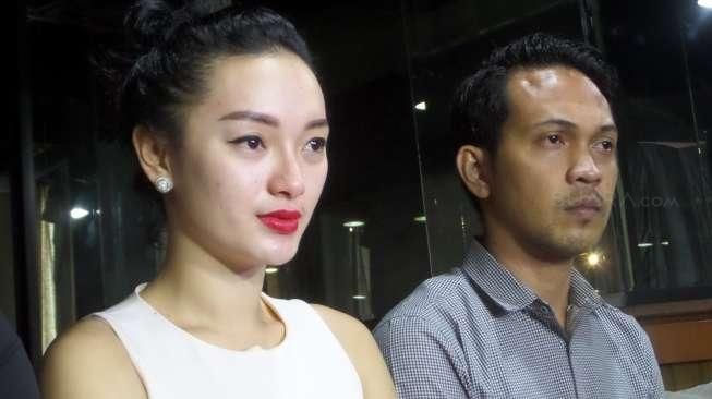 Zaskia Gotik dan pacarnya, Ryan [suara.com/Ismail]