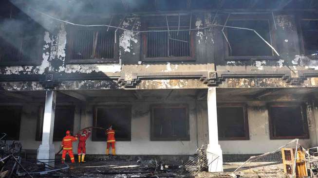 Pasar Seni Ubud Terbakar