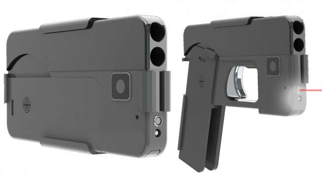 Startup Ini Bikin Pistol Berbentuk Casing Smartphone