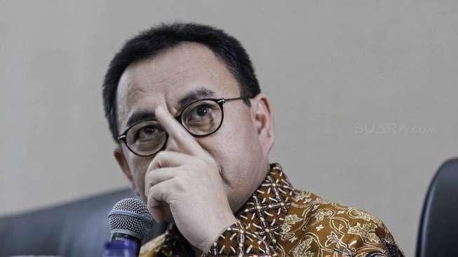 Sudirman Said membantah tegas kabar yang menyebutkan bahwa dirinya akan mengundurkan diri.