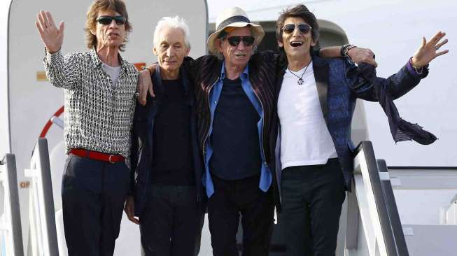 'Lawan' Paus, Rolling Stones Nekat Konser di Kuba saat Paskah