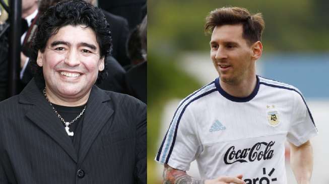 Lima Tahun Messi dan Maradona Tidak Tegur Sapa, Kenapa?