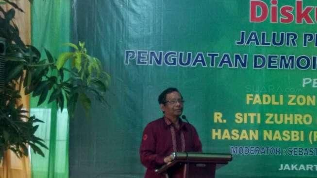 Mahfud MD Tak Setuju Sikap seperti Ahok Disebut Deparpolisasi