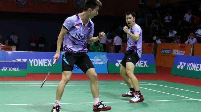 Melaju ke Semifinal, Kevin/Marcus Ditunggu Pasangan Malaysia