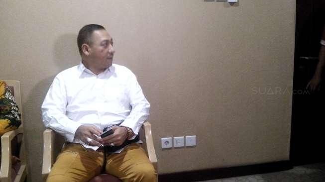 Pengacara bekas Ketua Komisi D DPRD DKI Jakarta dari Fraksi Gerindra Mohamad Sanusi, Krisna Murti [suara.com/Bowo Raharjo]