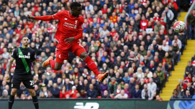 Origi Cetak Dua Gol saat Liverpool Langkahi Stoke City