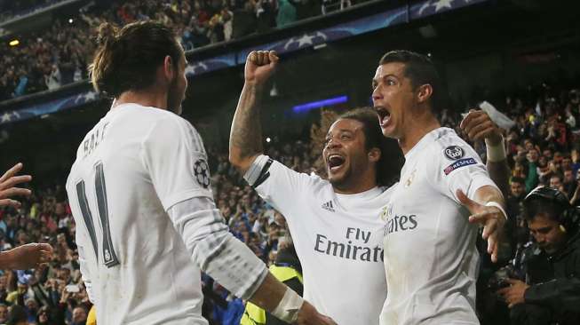 Antar Madrid ke Semifinal, Ronaldo Tinggalkan Suarez dan Messi