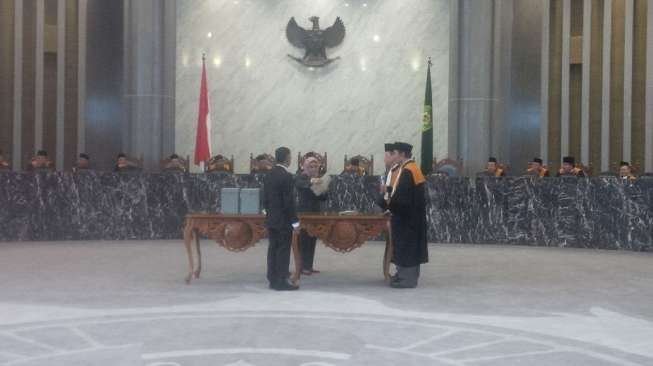 Kertas Suara Pemilihan Wakil Ketua MA Bidang Yudisial Bermasalah
