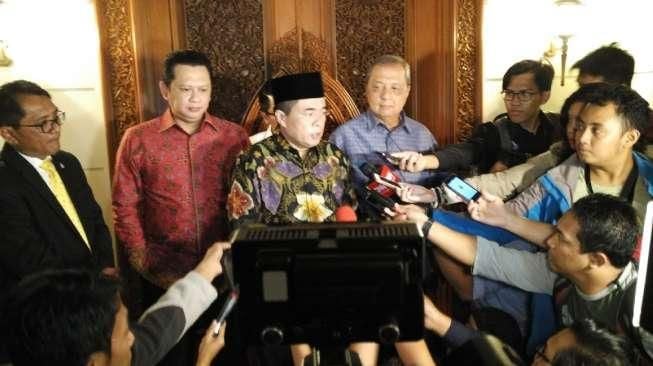 Temui Jusuf Kalla, Ade Minta Restu Maju Jadi Bos Baru Golkar