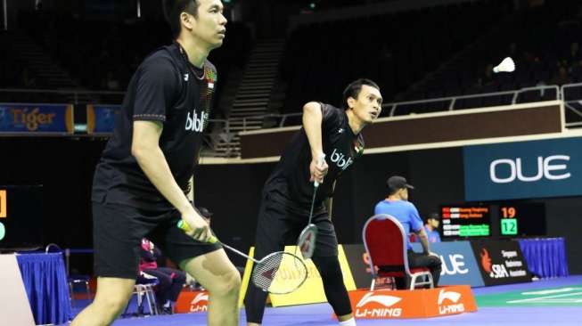 Terhenti di Perempat Final, Hendra/Ahsan Gagal Wujudkan Ambisi