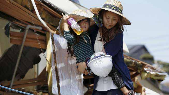 WNI Korban Gempa Kumamoto Dievakuasi ke Tokyo