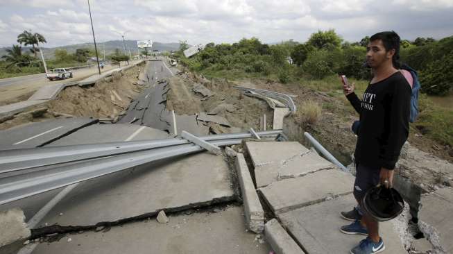 Gempa 6,3 SR Guncang Ekuador