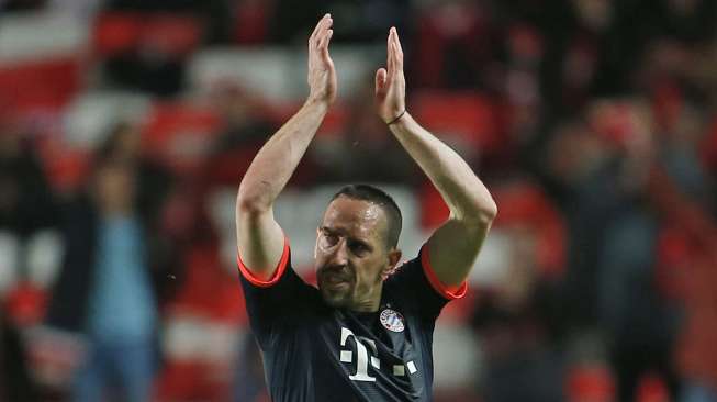 Cedera Lagi, Ribery Diragukan Perkuat Bayern di Semifinal