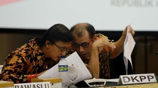 Komisi Pemilihan Umum (KPU) menggelar Rakor Penyelenggaraan Pilkada di Daerah Otonomi Khusus di Kantor KPU, Jakarta, Selasa (19/4/2016). [Suara.com/Oke Atmaja]