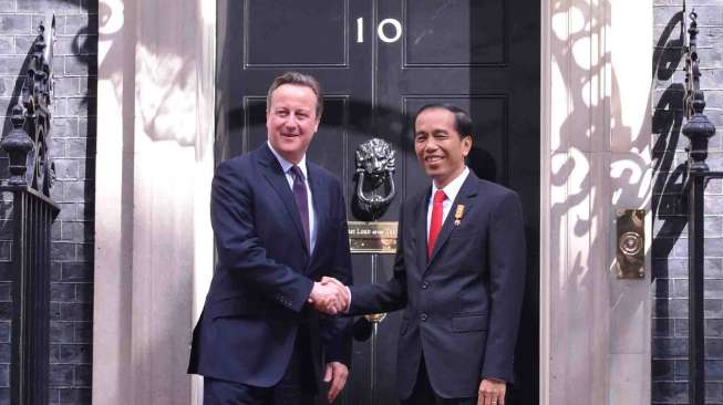 Jokowi Bertemu David Cameron