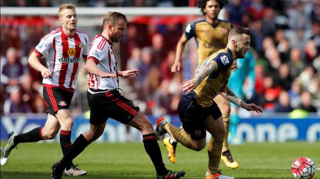 Tahan Imbang Arsenal, Sunderland Tinggalkan Zona Degradasi