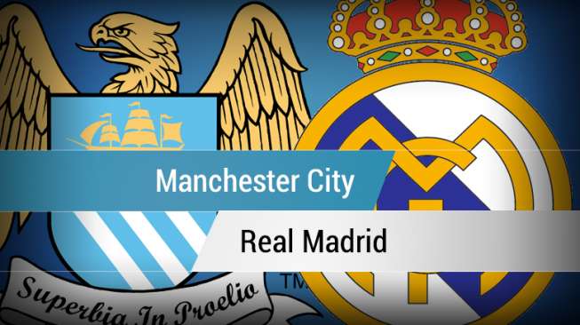 Logo Manchester City vs Real Madrid