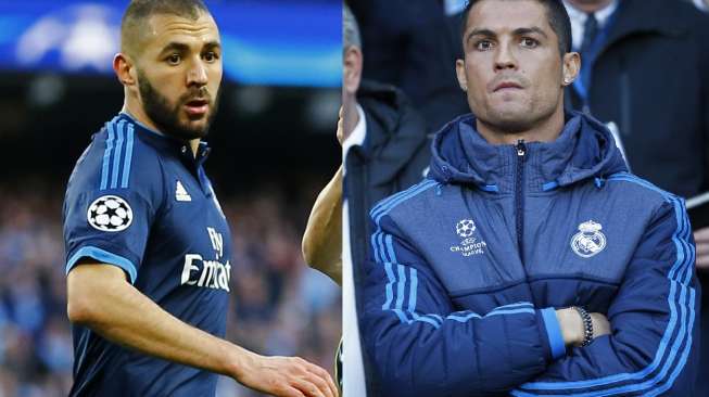 Zidane "Nggak" Jamin Turunkan Ronaldo-Benzema di Leg Kedua