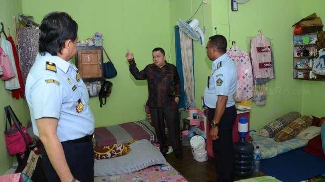 Komisi III Temukan Blok Lapas Kelas II A Manado Tak Manusiawi