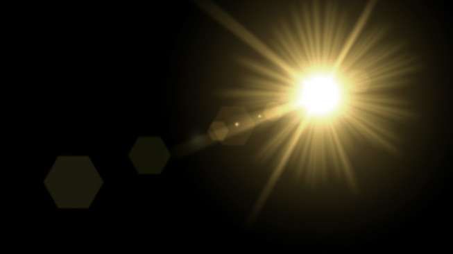Ilustrasi terik sinar matahari. (Shutterstock)