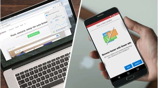 Opera Tanamkan Fitur Ad Blocker