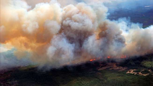 88 Ribu Warga Mengungsi, 1.600 Bangunan Terbakar di Kanada