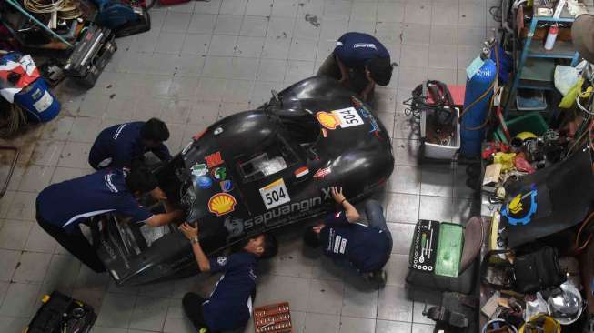 Untuk berkompetisi di Shell Eco-marathon Drivers World Championship di London.