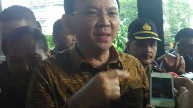 Tiba di Gedung KPK, Ahok Memilih Bungkam