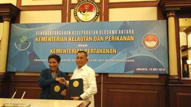 Berantas Illegal Fishing, KKP Gandeng Kemenhan