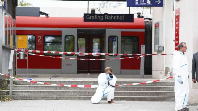 Teriakkan "Allahu Akbar", Lelaki Bunuh Penumpang Kereta di Munich