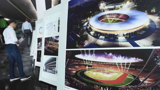 GBK akan digunakan sebagai lokasi pembukaan dan penutupan Asian Games 2018.