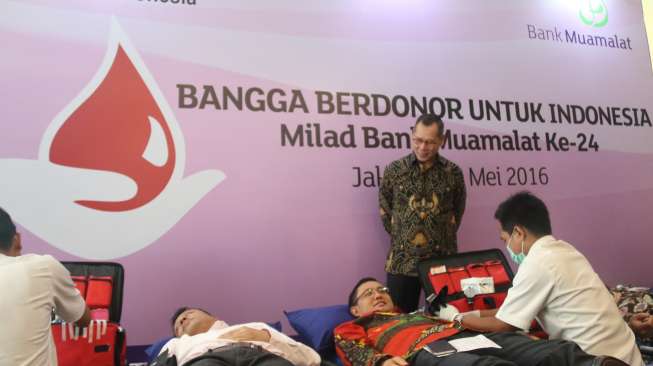 Gelar Donor Darah, Bank Muamalat Targetkan 500 Kantung Darah