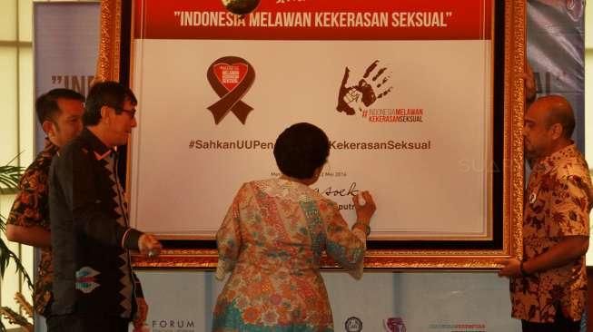 Megawati Dukung UU Penghapusan Kekerasan Seksual