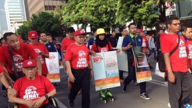 Sosialisasi Kurangi Listrik 10 Persen, Menteri ESDM Jalan Santai