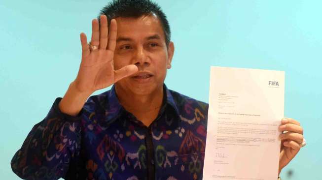 FIFA mencabut sanksi kepada PSSI dalam kongres ke-66 FIFA di Meksiko.