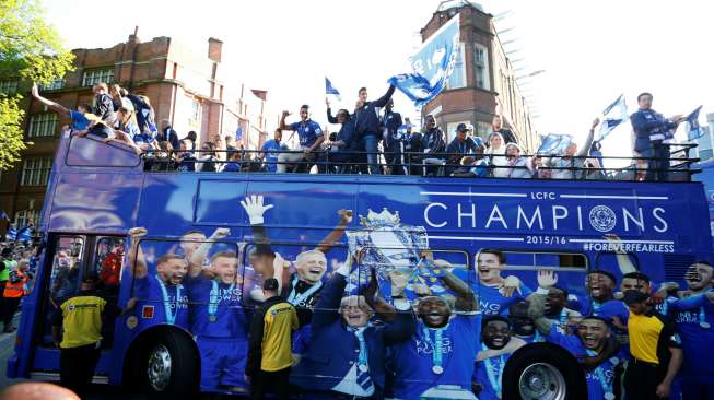 Parade Juara Leicester City 4. Reuters / Phil Noble