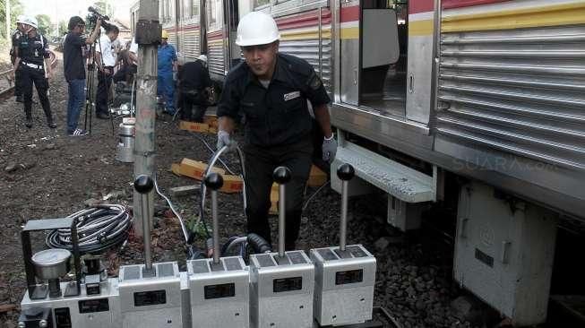 Jalur KRL Manggarai-Tanah Abang Sudah Normal Lagi