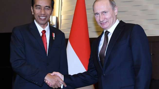 Bertemu Putin, Jokowi Tak Bahas Pembelian Sukhoi Su-35