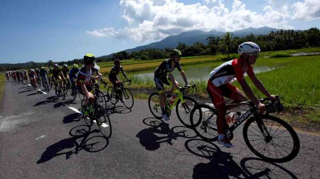 Christie Jason dari Kenya Riders Downunder menjadi yang tercepat.