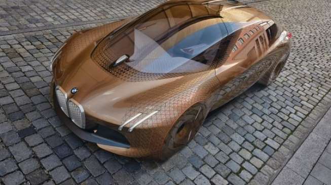 Lihat Mobil BMW Vision Next 100, Warganet Indonesia Fokus Soroti Ban