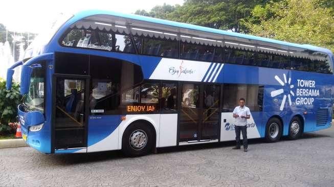 Dapat Bus Baru, Ahok: Kami Memang Ingin Punya Bus Tingkat Gratis