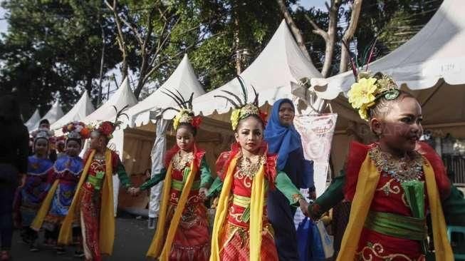 Festival Palang Pintu Kemang XI tersebut merupakan rangkaian HUT DKI Jakarta ke-489.