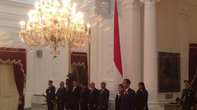 Presiden Jokowi Menerima Delapan Dubes Baru di Istana