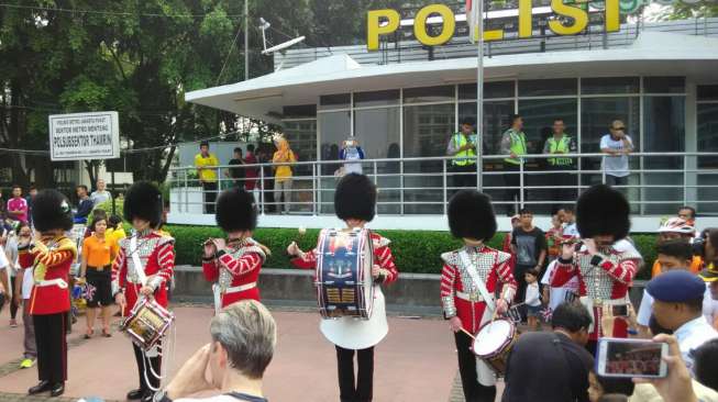 Wihh, "Welsh Guard" Hadir di Bundaran HI