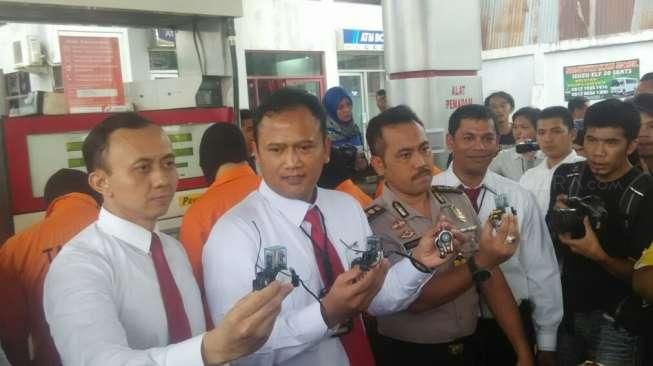 SPBU Curang di Rempoa Pakai Remote Control Canggih