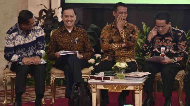 Jokowi Pimpin Rapat Kabinet Paripurna