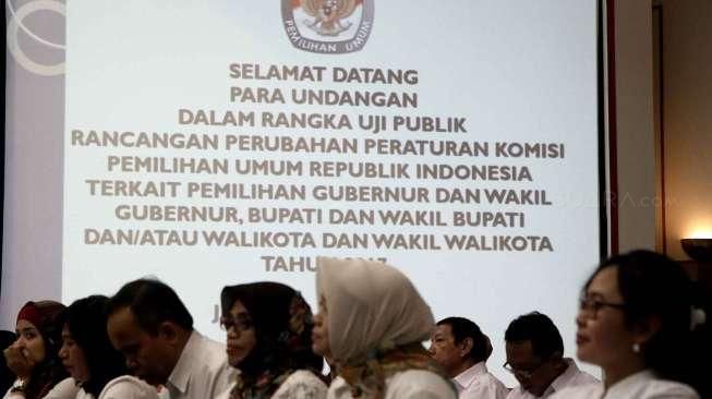 Uji Publik Rancangan Perubahan Peraturan KPU