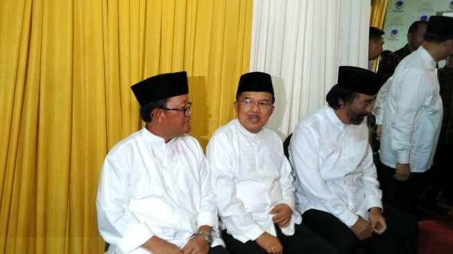 Buka Bersama di Nasdem, JK Lebih Dulu Datang, Baru Jokowi